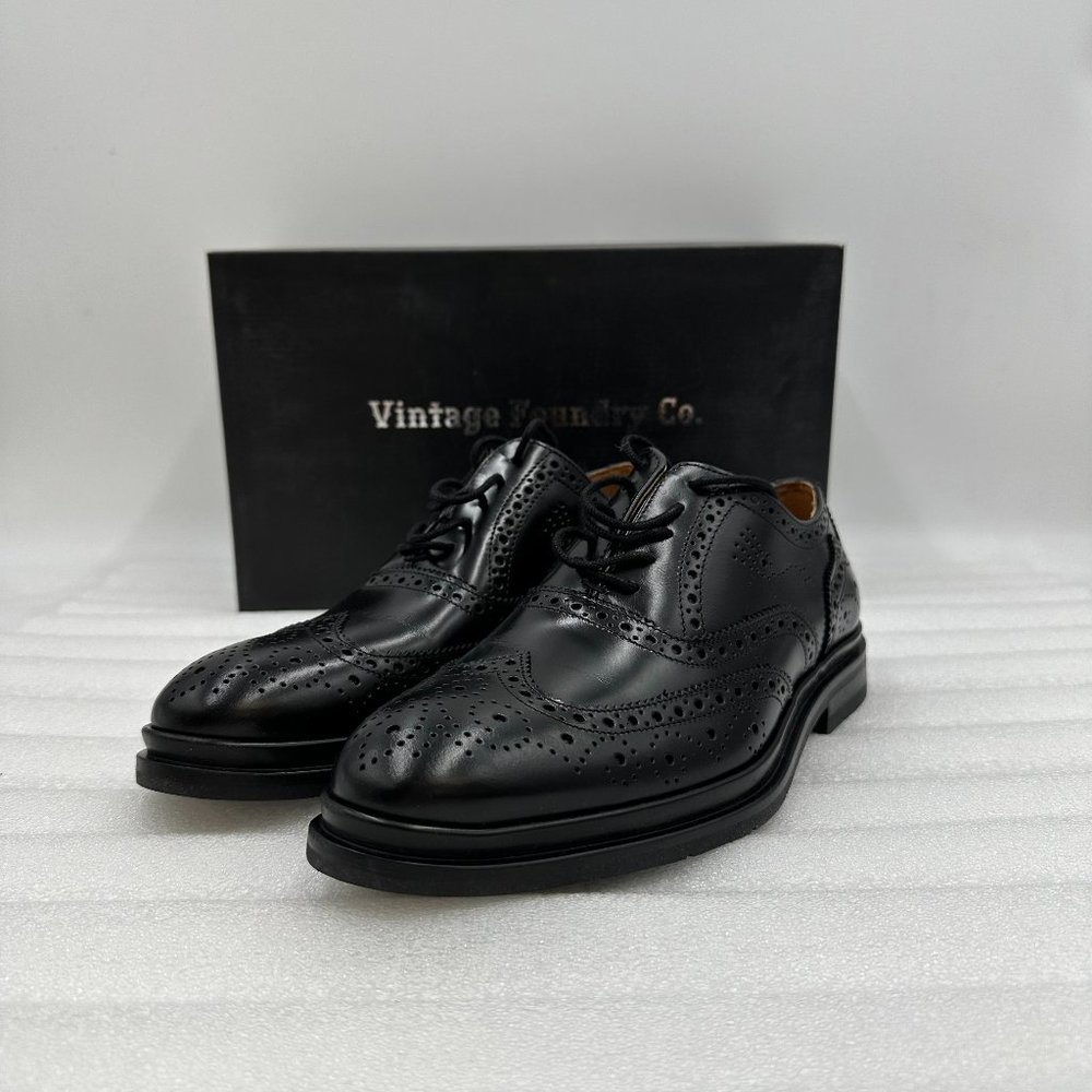 Men's Vintage Foundry Co. Black Garret Oxfords 8